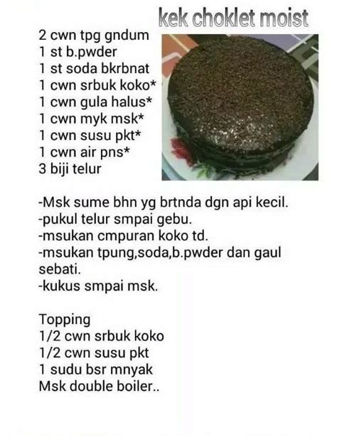 Cara Nak Buat Kek Coklat Kukus Simple Gavynmcyhancock