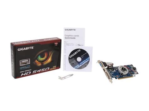 Gigabyte Radeon Hd 5450 Video Card Gv R545 1gi Rev20