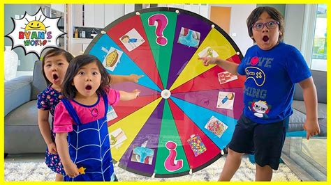 SPIN The MYSTERY WHEEL DOING WHATEVER IT LANDS ON Challenge YouTube