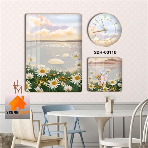 Mua Tranh đồng hồ decor trang trí phòng siêu đẹp, 20 mẫu độc đáo, combo ...