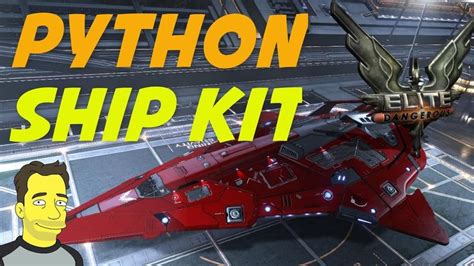 Elite Dangerous The Python Ship Kit Spoilers Bumpers And Wings