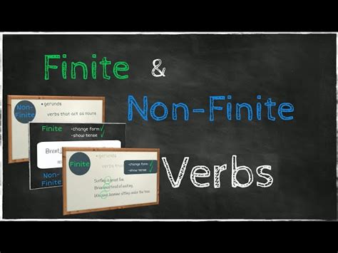 Finite Verb Definition And Examples