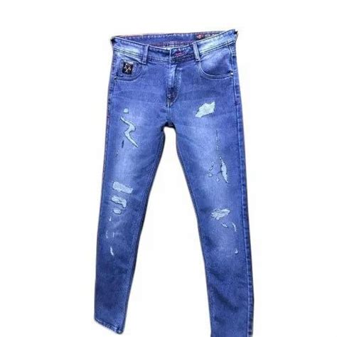 Richmind Mens Blue Ripped Denim Jeans Waist Size 28 40 At ₹ 540