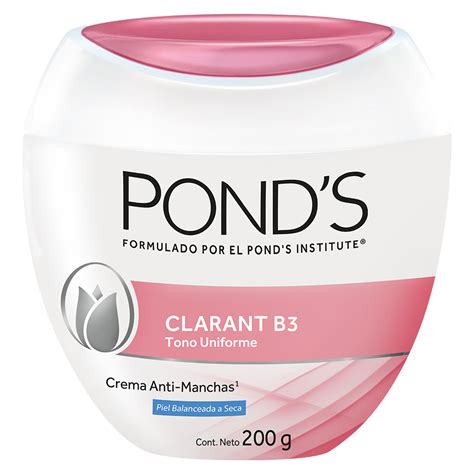 Crema Facial Pond S Clarant B3 Antimanchas Piel Balanceada A Seca