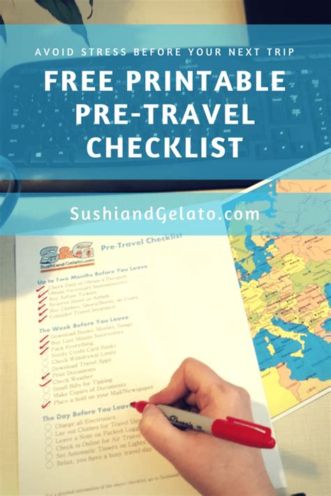 Pre Travel Checklist Ultimate List To Help You Plan