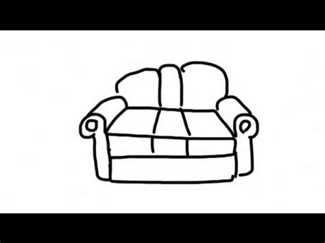 Cartoon Couch Drawing at PaintingValley.com | Explore collection of ...