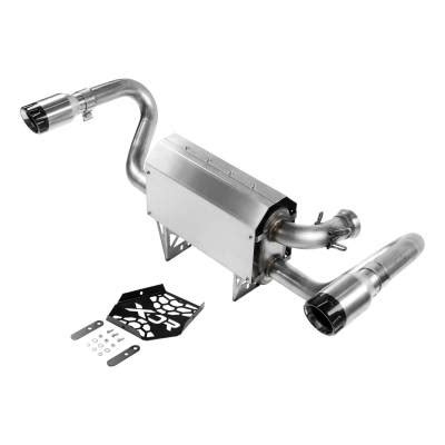 Flowmaster Dual Exhaust System Can Am X Alba Racing