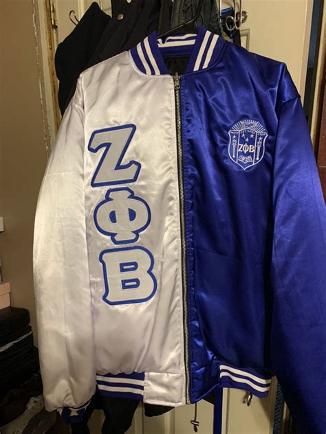 Adidas Jacket Varsity Jacket Zeta Phi Beta Motorcycle Jacket