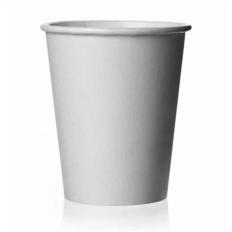 White Eco Friendly Disposable Plain Paper Cup For Event And Party