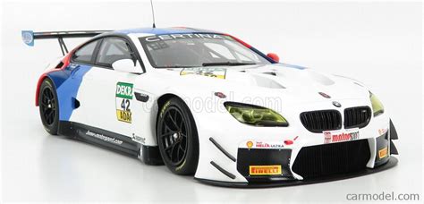 MINICHAMPS 155172652 Echelle 1 18 BMW 6 SERIES M6 GT3 TEAM BMW