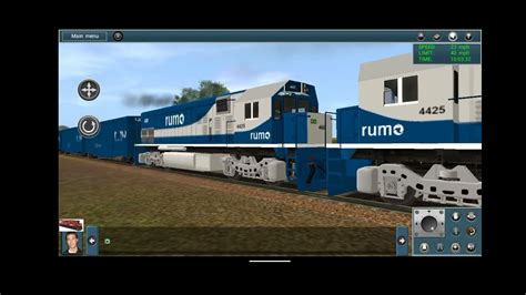 Trem Da Rumo Passando Fld Carregados Cimento No Trainz YouTube