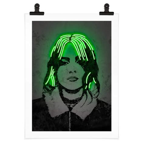 Poster Mielu Billie Eilish Wall Art De