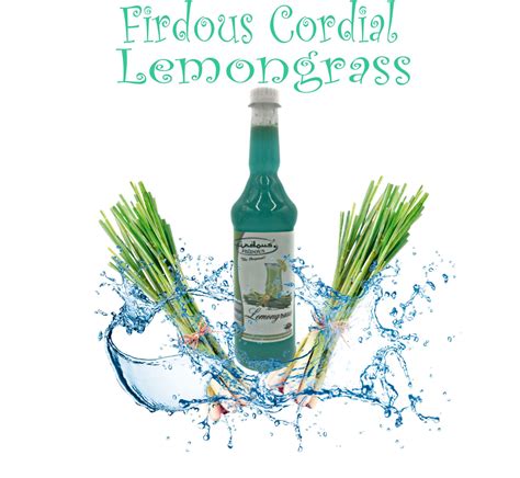 Firdous Lemongrass Cordial 750ml