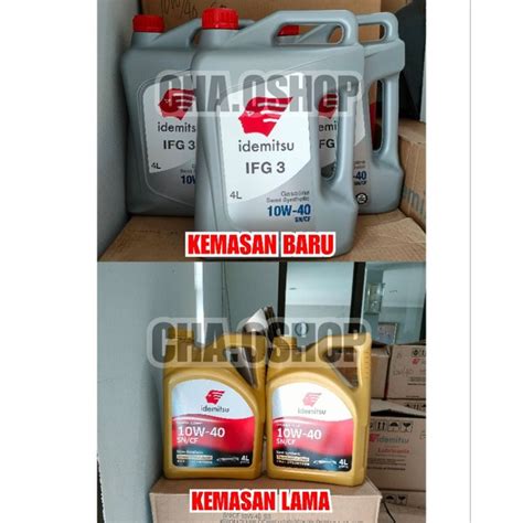 Jual Oli Idemitsu W Liter Original Oli Mobil W W