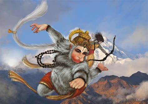 Ram Hanuman by Shaatish on DeviantArt