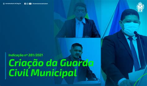 Altair Maciel E Jos Da Paix O Defendem Cria O Da Guarda Municipal