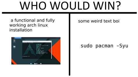 Who Would Win Rlinuxmasterrace