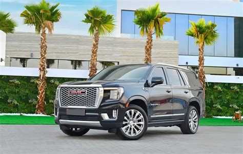 Rent A Gmc Yukon Denali In Dubai Easy Conditions