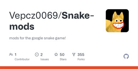 GitHub - Vepcz0069/Snake-mods: mods for the google snake game!