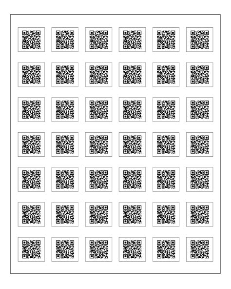 QR Code Stickers - Plain (Suitable for preprinted materials and produc ...