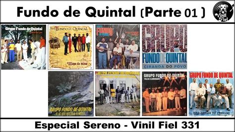 Especial Sereno Parte Fundo De Quintal Samba Vinil Fiel