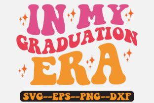 In My Graduation Era Groovy Retro SVG Graphic By Fallensvgworld