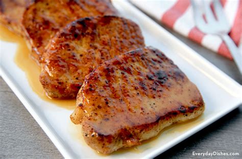 Apple Cider Glazed Pork Chops Recipe