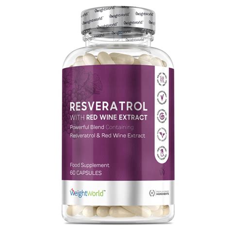 Resveratrol Capsules | With Red Wine Extract | Comfort Click