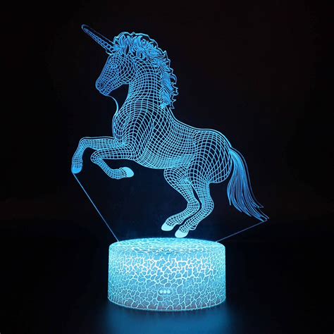 Rainbow Unicorn Led Night Light 6 Styles Funny Unicorns Store