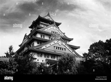 Japanese Castles Black And White Stock Photos And Images Alamy