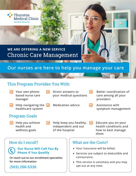 Chronic Care Management Thurston Medical Clinic Primary Care In