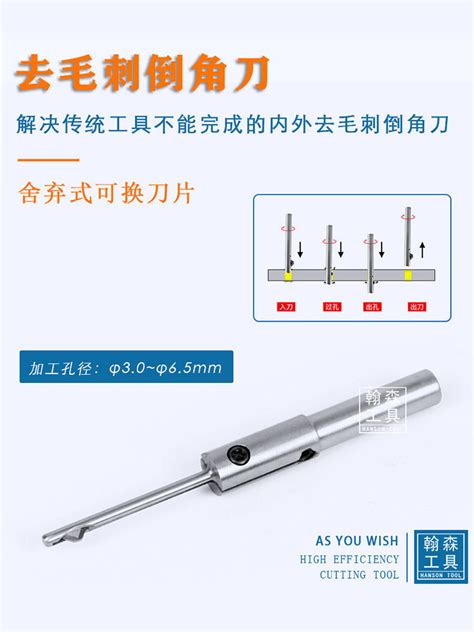 Cross Inner Hole Deburring Diameter Directional Hole Deburring