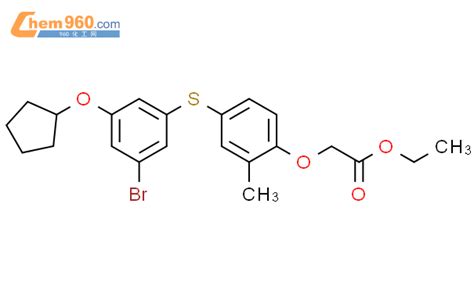 918904 24 2 Acetic Acid 2 4 3 Bromo 5 Cyclopentyloxy Phenyl Thio 2