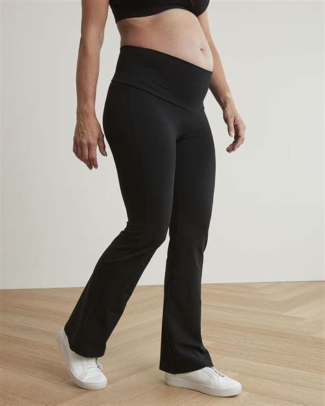 Flare-Leg Ankle-Length Legging - Thyme Maternity | RW&CO.