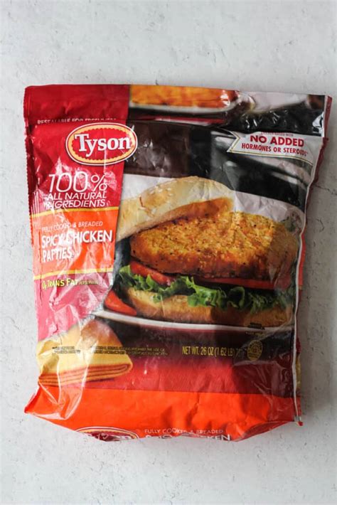 Tyson Spicy Chicken Patties In Air Fryer Air Fryer Chicken Recipes