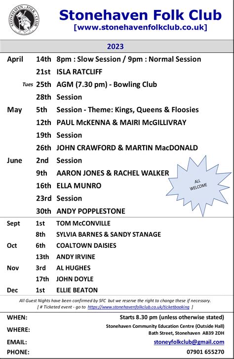 Stonehaven Folk Club Thebellman