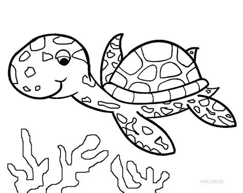 Dibujos De Tortuga Marina Para Colorear Páginas Para Imprimir Gratis