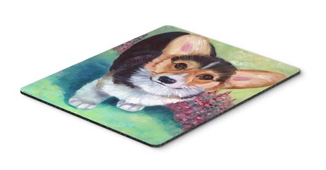 Carolines Treasures MP Pembroke Corgi Puppy Mouse Pad Hot Pad Or Trivet Walmart