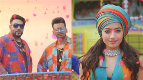 Rashmika Mandannas Ultimate Party Anthem Top Tucker With Badshah