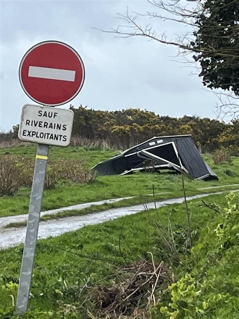 Coup De Vent En Bretagne Des Premiers D G Ts Dans Le Pays De Paimpol