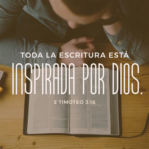 Toda La Escritura Está Inspirada Por Dios 2 Timoteo 316 Sunday Social