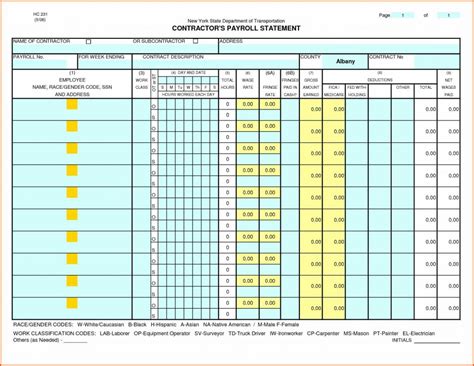 Payroll Spreadsheet Excel Spreadsheet Downloa Payroll Excel Spreadsheet