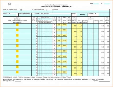 Payroll Spreadsheet Excel Spreadsheet Downloa Payroll Excel Spreadsheet ...