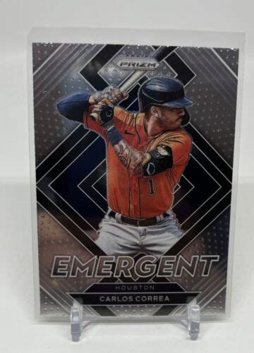 2022 Panini Prizm Carlos Correa Emergent E 6 EBay