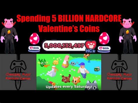 Spending 5 BILLION HARDCORE Valentine S Coins In Pet Sim X YouTube