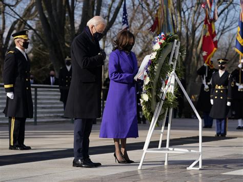 President Biden And Predecessors Attend Wreath Laying Ceremony At