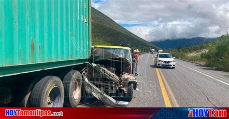 Hoy Tamaulipas Tamaulipas Choque Provoca Cierre De Carril En