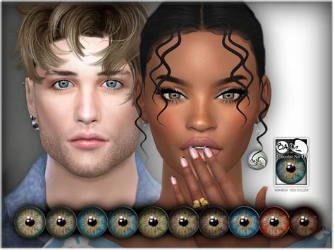 Bakalias Natural Eye Colors 17 Natural Eyes Eye Color Sims