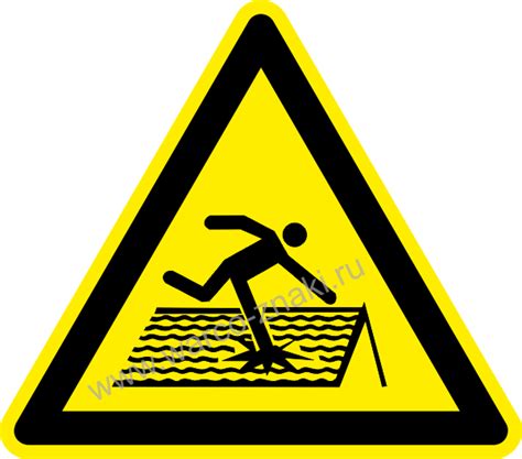 Знак «Хрупкая крыша / Fragile roof» артикул W036 купить оптом и в ...