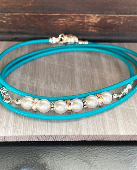 Pearl Leather Wrap Bracelet Kit Etsy